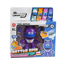 Battle Spin Top - Purple